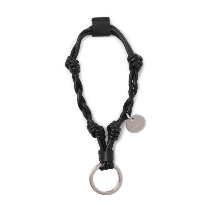 ジルサンダー JIL SANDER キーリング TANGLE KEYRING ブラック メンズ