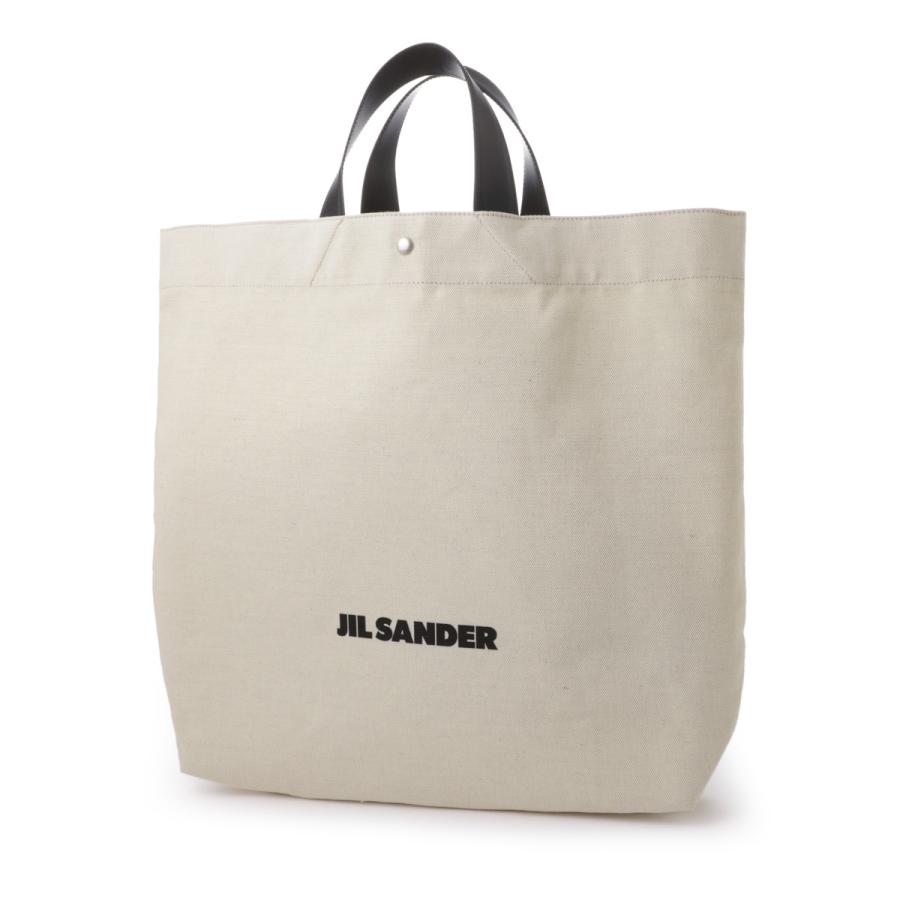 JIL SANDER ベージュ トートバッグ JIL SANDER ジルサンダー トートバッグ BOOK SHOPPER ベージュ