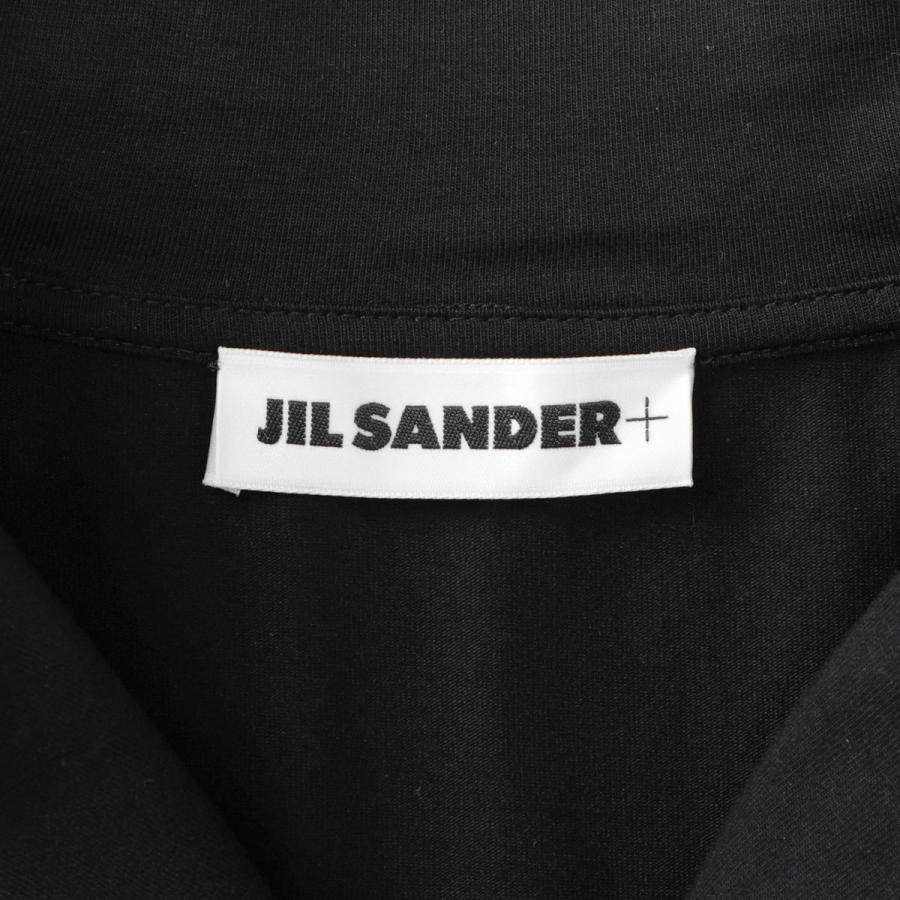 JIL SANDER（ジルサンダー） ハーフジップカットソー ブラック メンズ