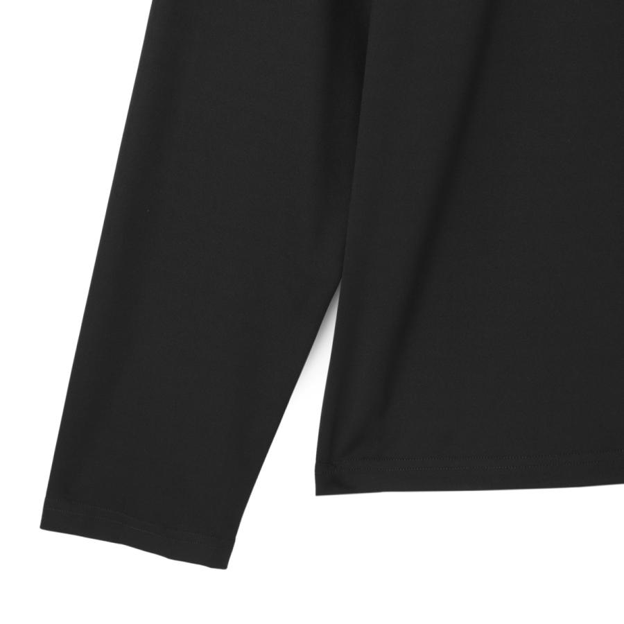 JIL SANDER ジルサンダー クルーネック長袖カットソー ブラック