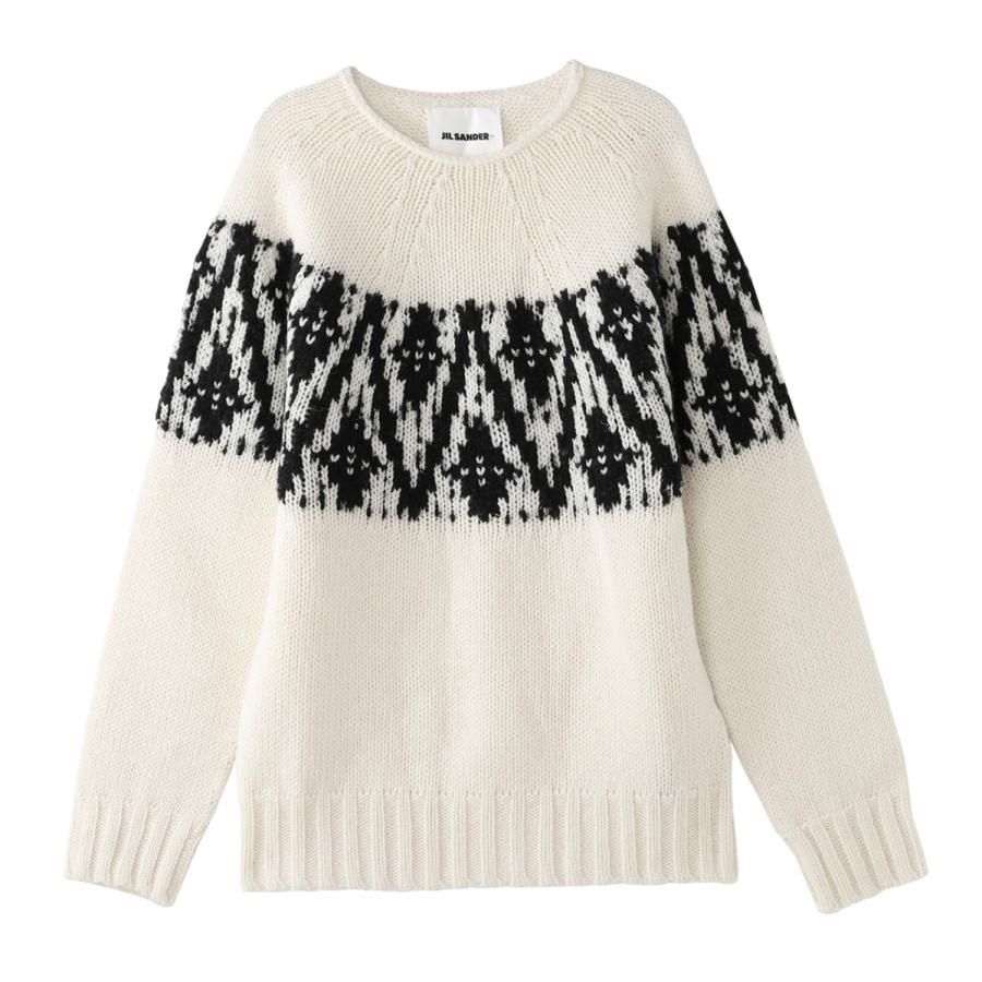 JIL SANDERニット　ジルサンダー ジルサンダー JIL SANDER 23SS クルーネック ニット セーター 長袖 46
