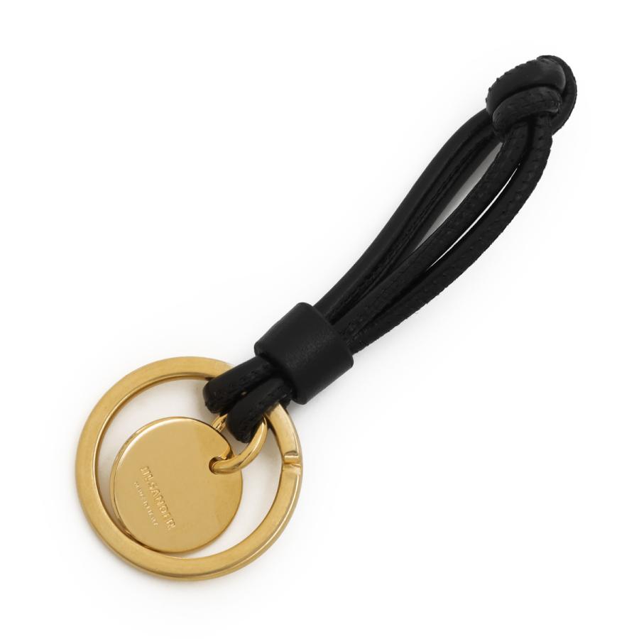 JIL SANDER（ジルサンダー） キーリング KNOT LOOP KEYRING ブラック