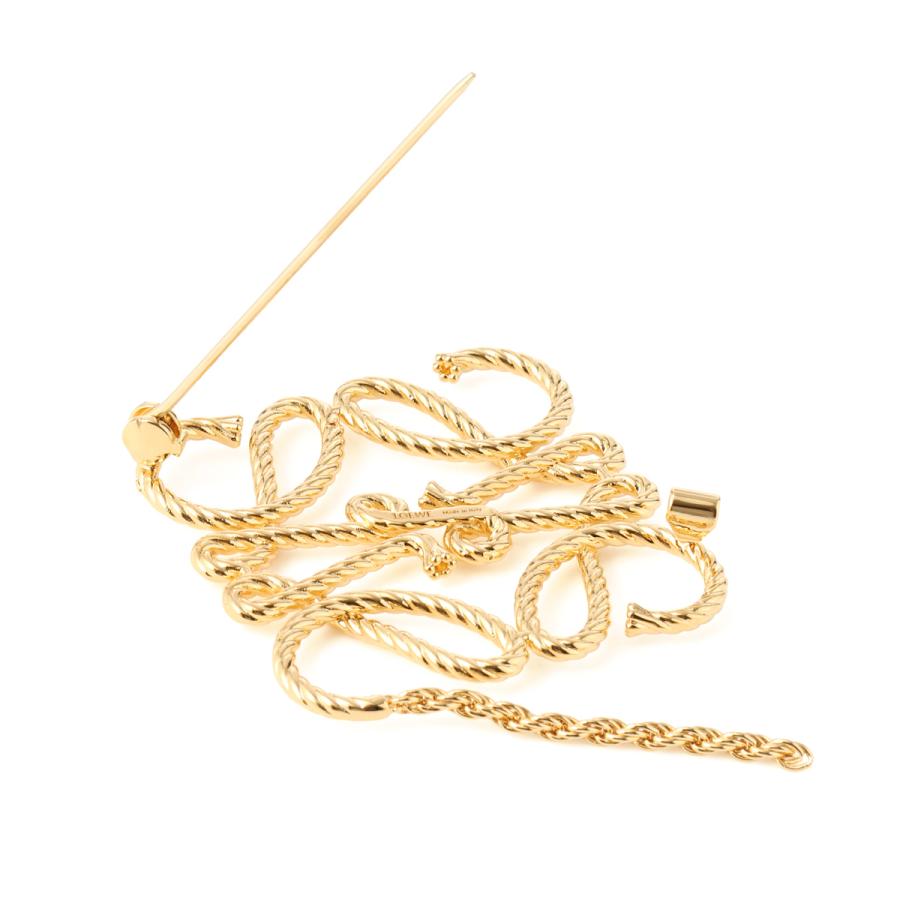 LOEWE（ロエベ） ブローチ LOEWE ANAGRAM ROPE BROOCH アナグラム