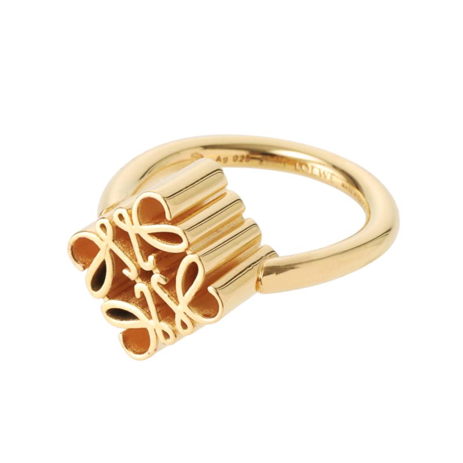 LOEWE（ロエベ） リング SINGLE ANAGRAM RING 指輪 ゴールド