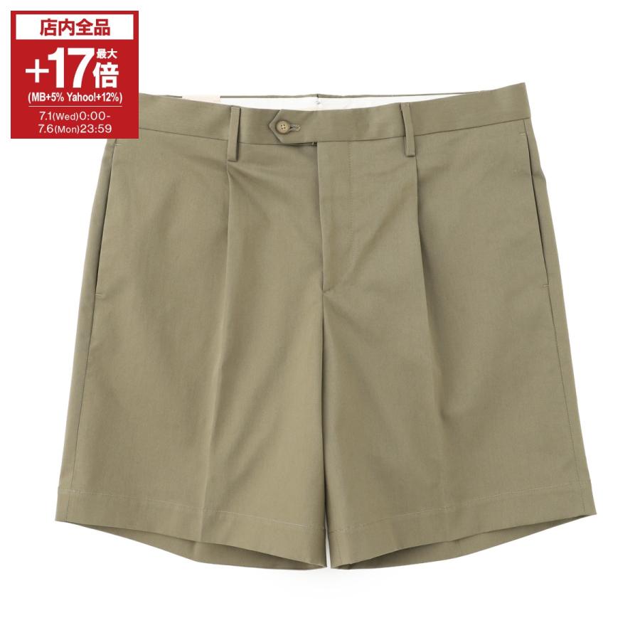 ブリリア BRIGLIA 1949 ショートパンツ JAVA-S EASY FIT バミューダパンツ グリーン メンズ | 