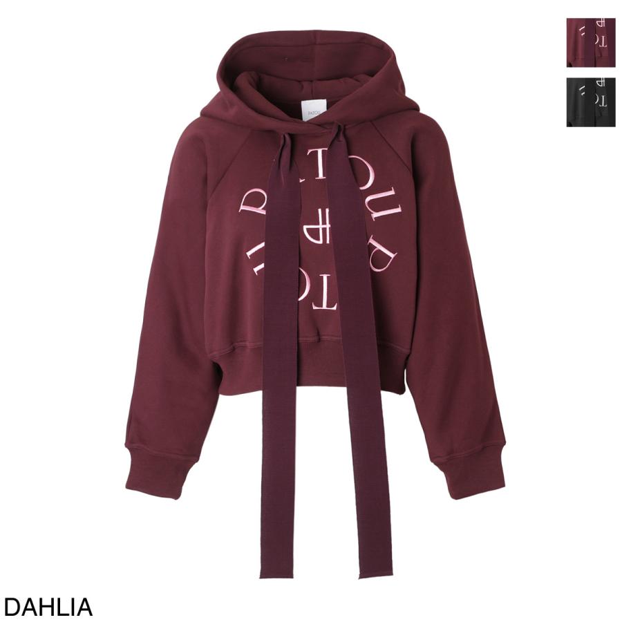 PATOU パトゥ Patou パーカ CROPPED MEDALLION LOGO HO フーディ  
