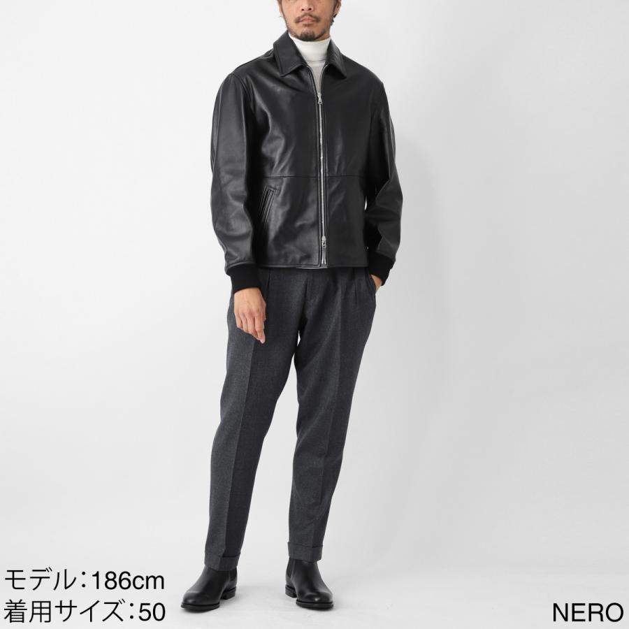 EMMETI（エンメティ） レザージャケット JETI LAMB SKIN NAPPA ラム