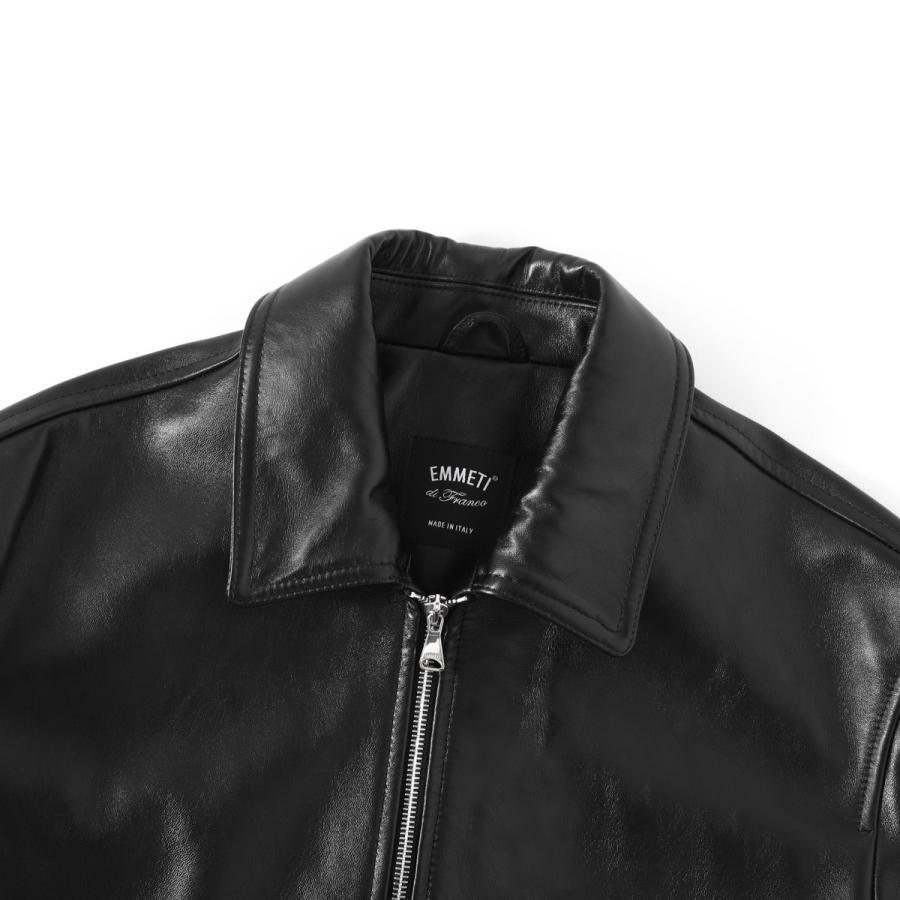 EMMETI（エンメティ） レザージャケット JETI LAMB SKIN NAPPA ラム