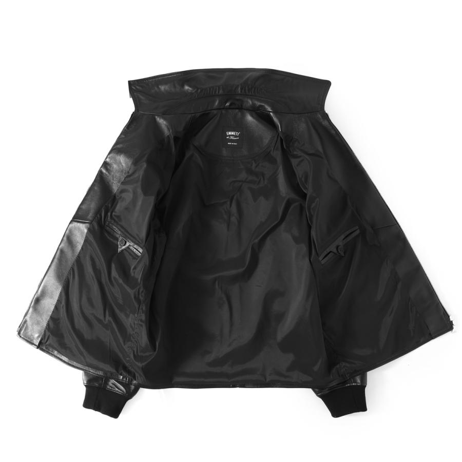 EMMETI（エンメティ） レザージャケット JETI LAMB SKIN NAPPA ラム