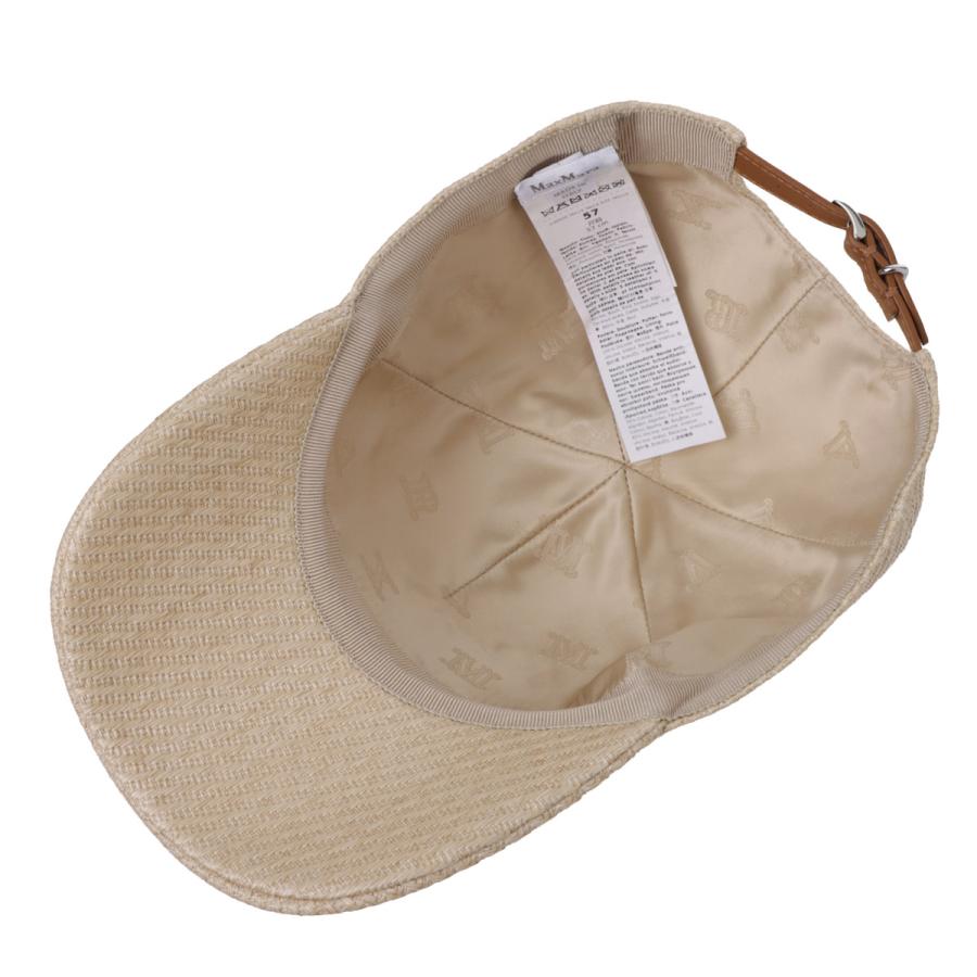 Max Mara（マックスマーラ） ベースボールキャップ JEZ ベージュ