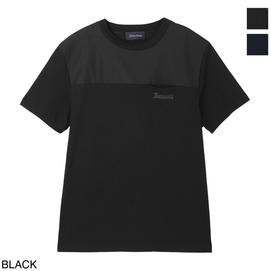 ヘルノ　ラミナー　半袖Tシャツ　黒色　44 Sサイズ　HERNO ヘルノ ラミナー 半袖Tシャツ 黒色 44 Sサイズ HERNO