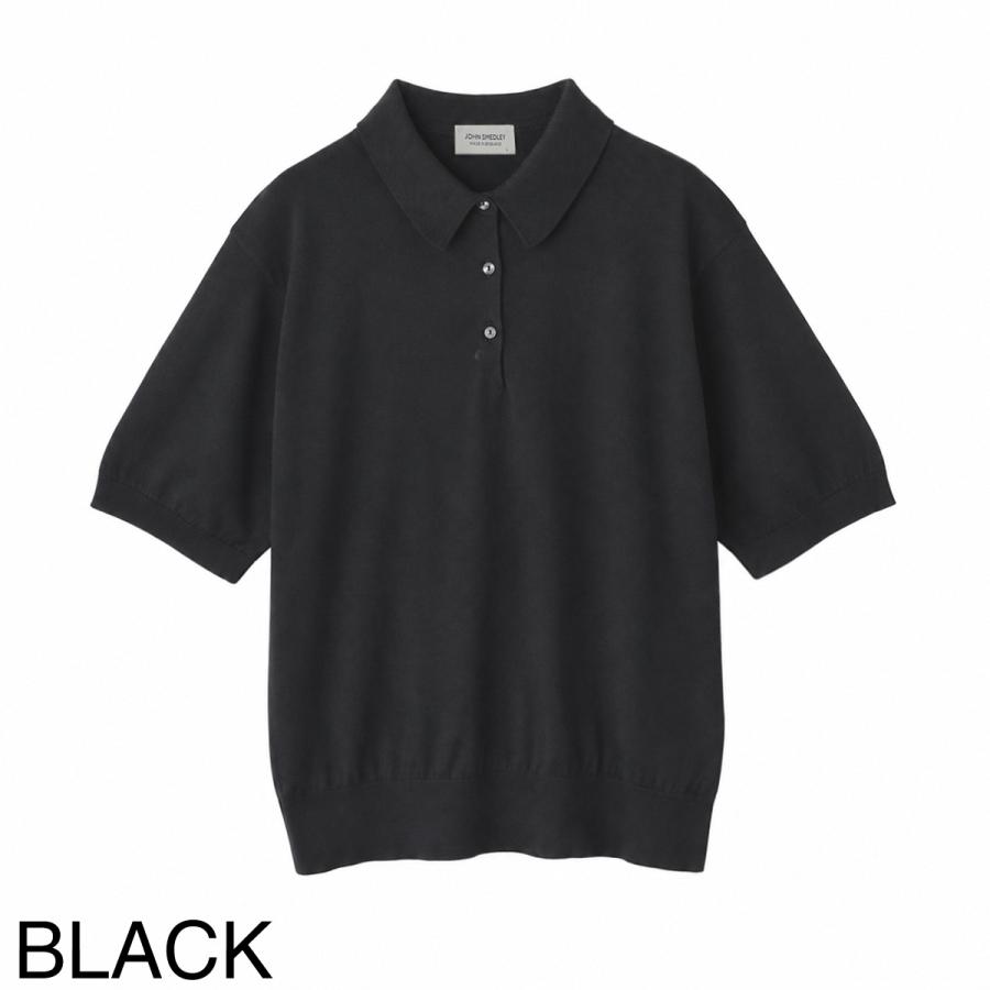 JOHN SMEDLEY（ジョンスメドレー） ニットポロシャツ JILL ジル シー