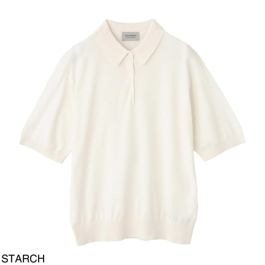 JOHN SMEDLEY（ジョンスメドレー） ニットポロシャツ JILL ジル シー