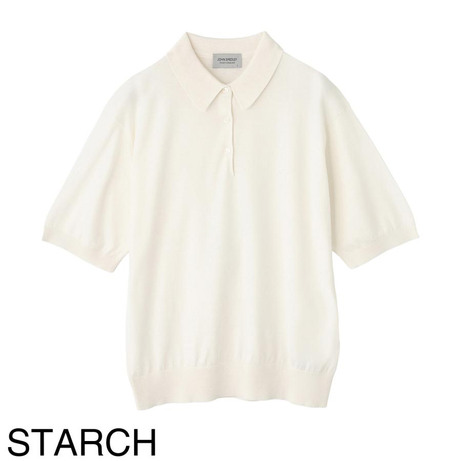JOHN SMEDLEY（ジョンスメドレー） ニットポロシャツ JILL ジル シー