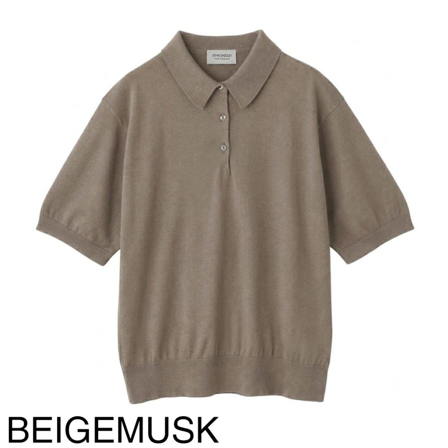 JOHN SMEDLEY（ジョンスメドレー） ニットポロシャツ JILL ジル シー