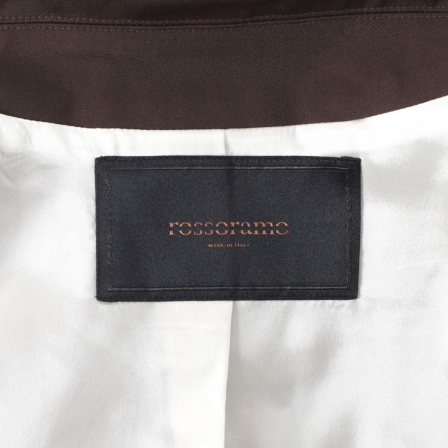 ロッソラメ rossorame ブルゾン JK07  シャツジャケット ブラウン メンズ jk07-co07の画像