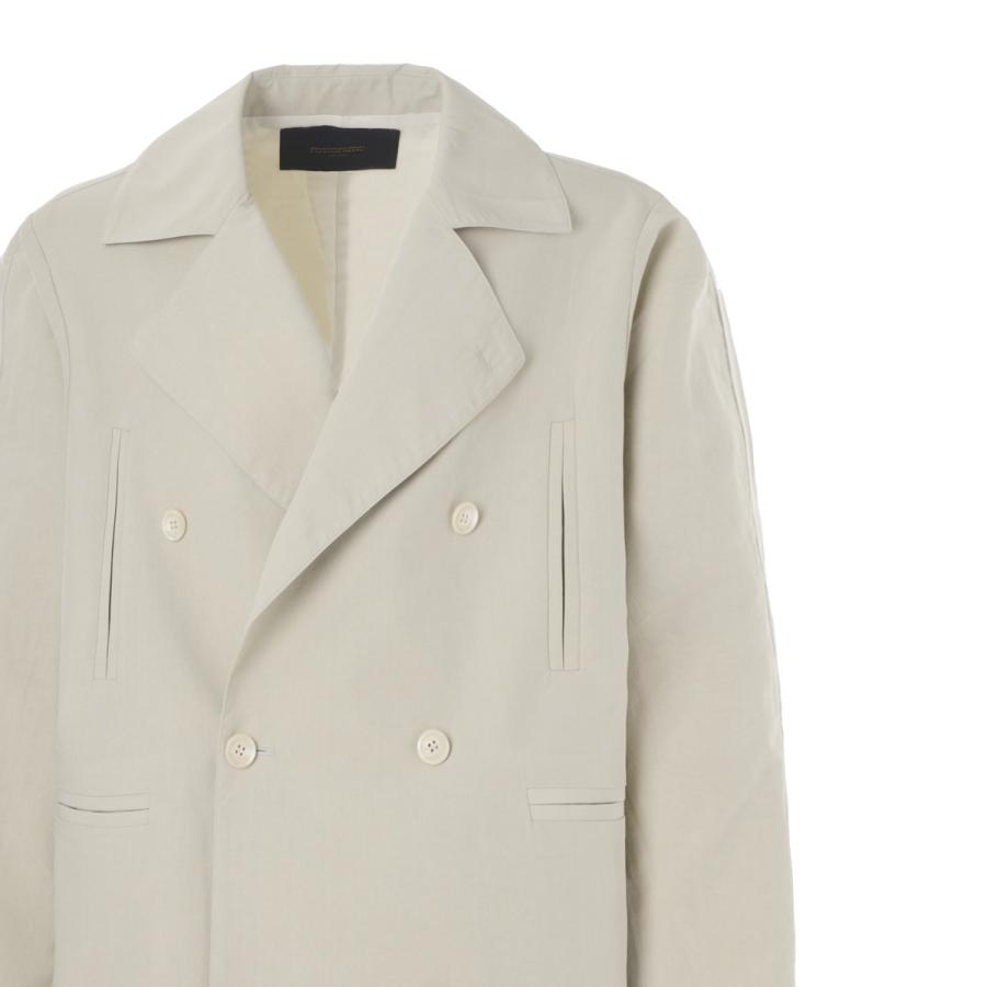 ロッソラメ rossorame ショートコート JK11  ピーコート ベージュ メンズ jk11-co02の画像
