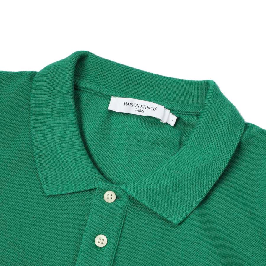 MAISON KITSUNE（メゾン キツネ） ポロシャツ グリーン メンズ