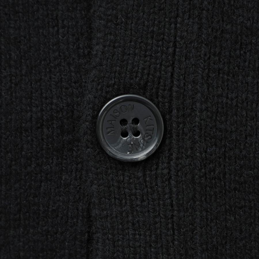 MAISON KITSUNE（メゾン キツネ） カーディガン ブラック メンズ