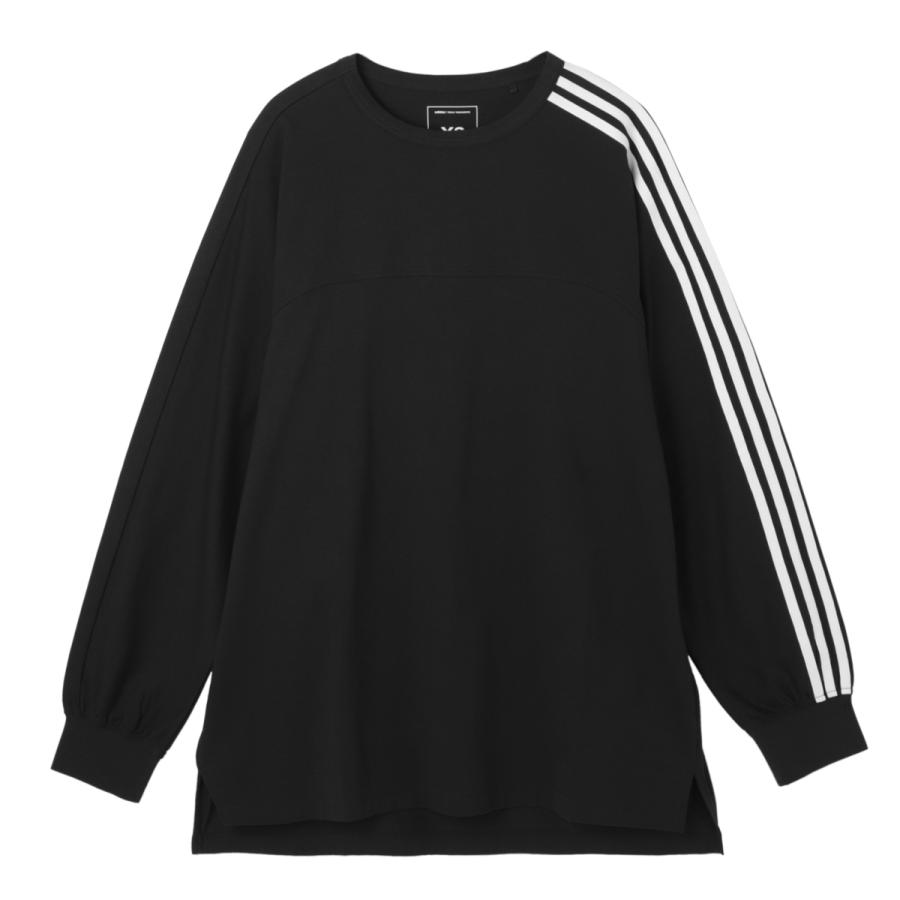 Y-3 ワイスリー クルーネック 長袖Tシャツ M 3S LS TEE ブラック