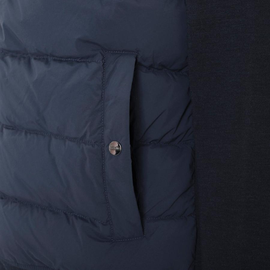 2110う　美品　現行　ヘルノ　テディ　切替　ダウンジャケット　リゾート ヘルノ HERNO TEDDY DOWN JACKET テディダウンジャケット ボア