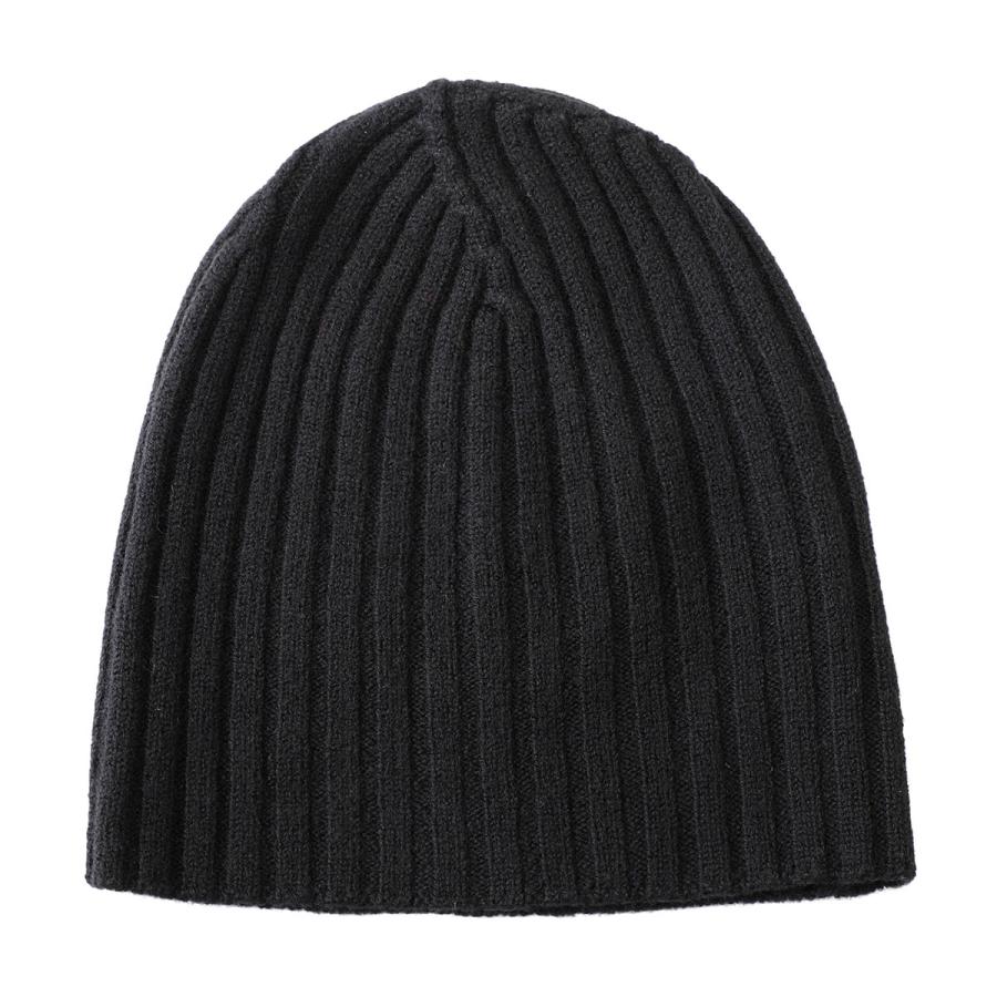 JIL SANDER（ジルサンダー） ニットキャップ ビーニー ブラック メンズ