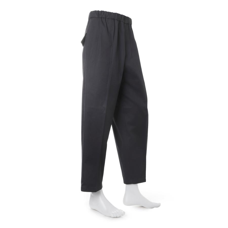 は*ゅ様 ＪＩＬ　ＳＡＮＤＥＲ　ジルサンダー　定番クロップドイージーパンツ　ネイ JIL SANDER ジルサンダー コットンパンツ イージーパンツ メンズ