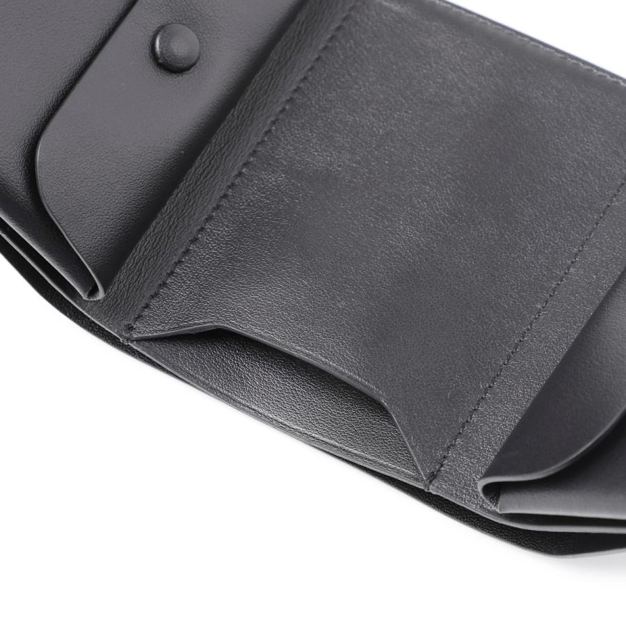 JIL SANDER（ジルサンダー） JIL SANDER 3つ折り財布 ブラック メンズ