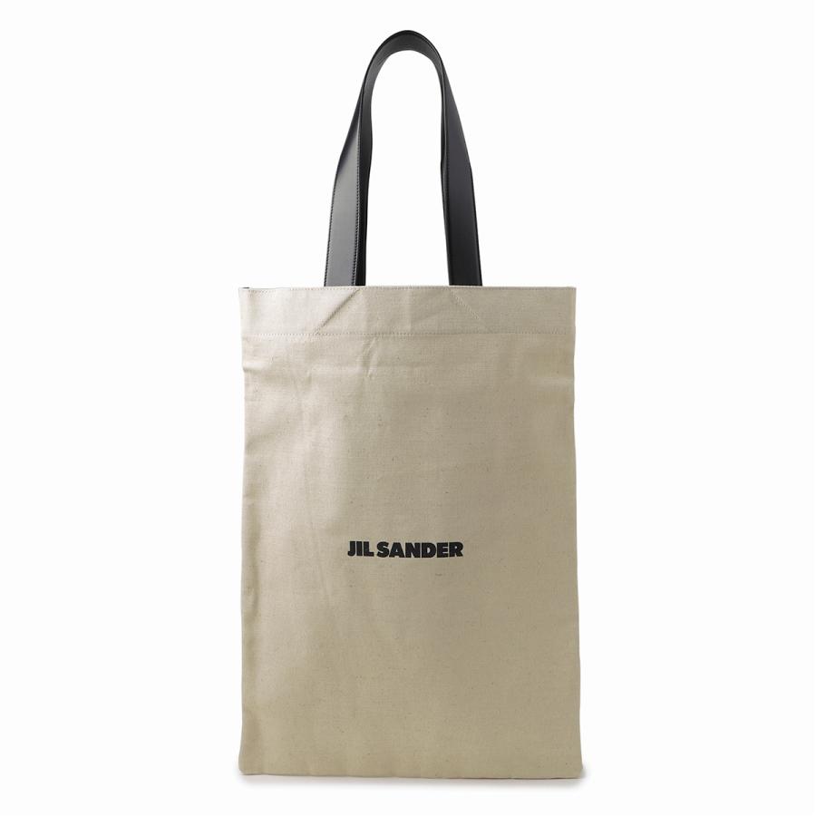 新品 JIL SANDER ジルサンダー LOGO キャンバス トートバッグ