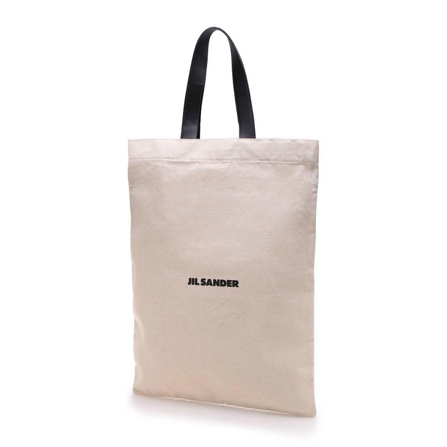 JIL SANDER ジルサンダー トートバッグ FLAT SHOPPER LARGE ホワイト 
