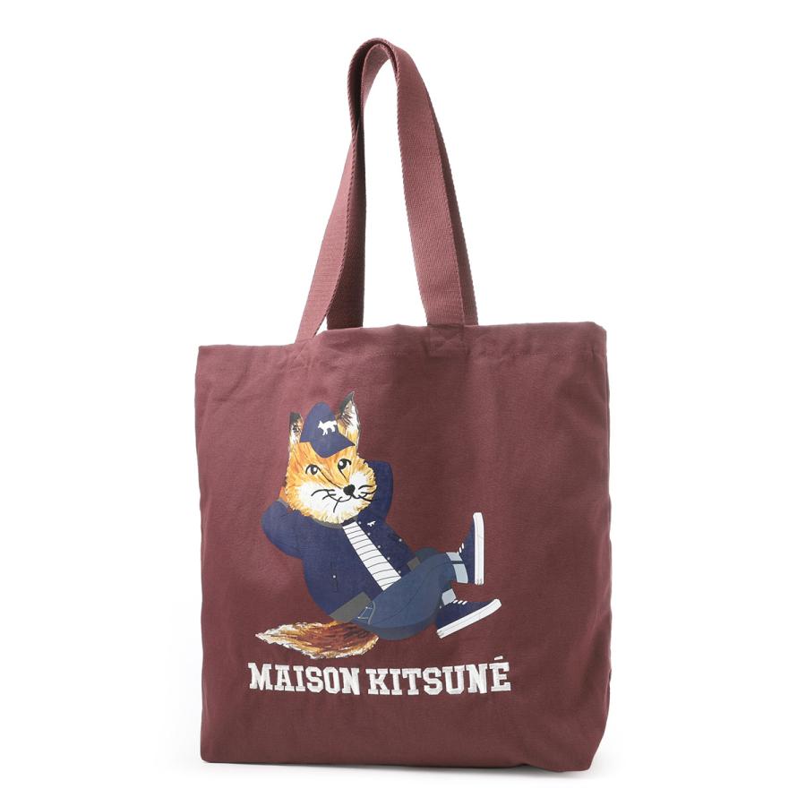 MAISON KITSUNE メゾンキツネ トートバッグ CHILLAX FOX レッド