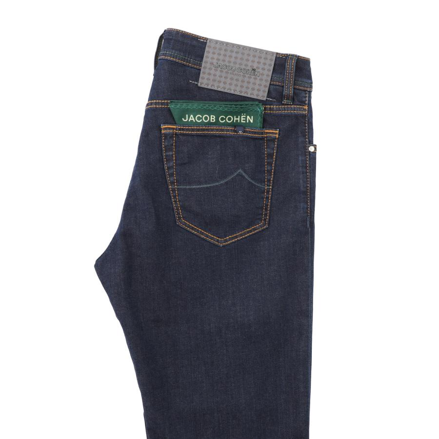 ヤコブコーエン JACOB COHEN ボタンフライジーンズ BARD SLIM FIT ブルー メンズ jum-qe004-s4255-100d-darkblueの画像