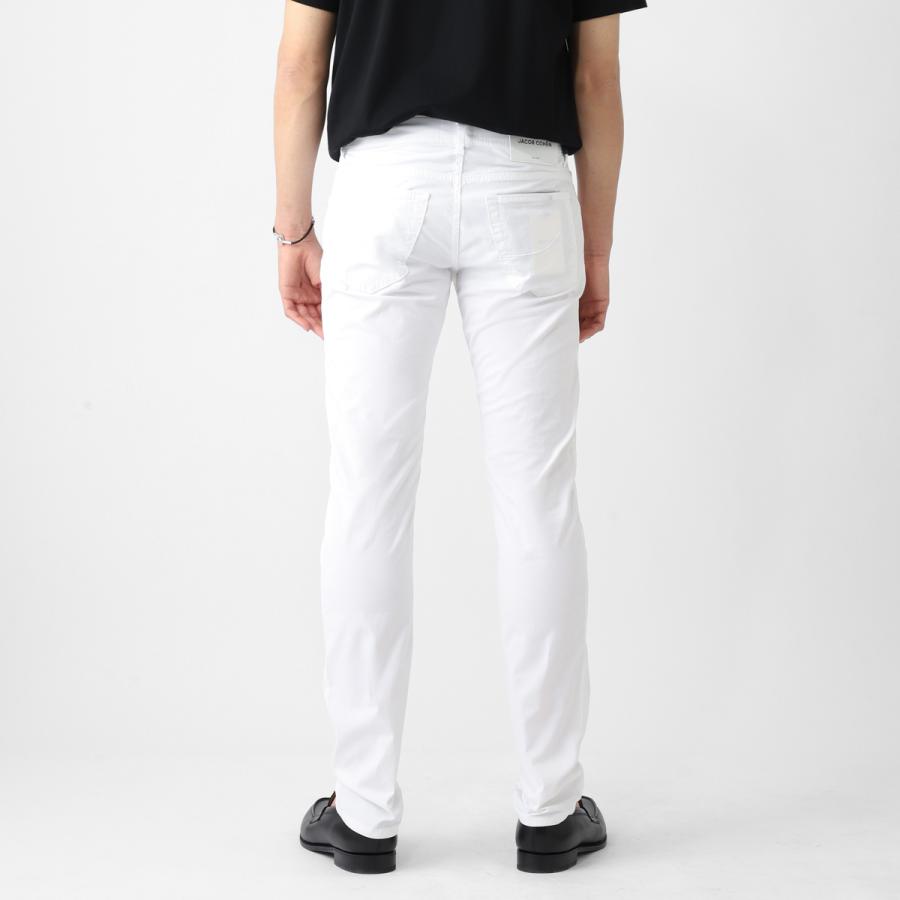 ヤコブコーエン JACOB COHEN コットンパンツ PANT 5 PKT SLIM FIT NICK ニック チノパン メンズ jum-qe006-s2544tr-a00-opticalwhiteの画像
