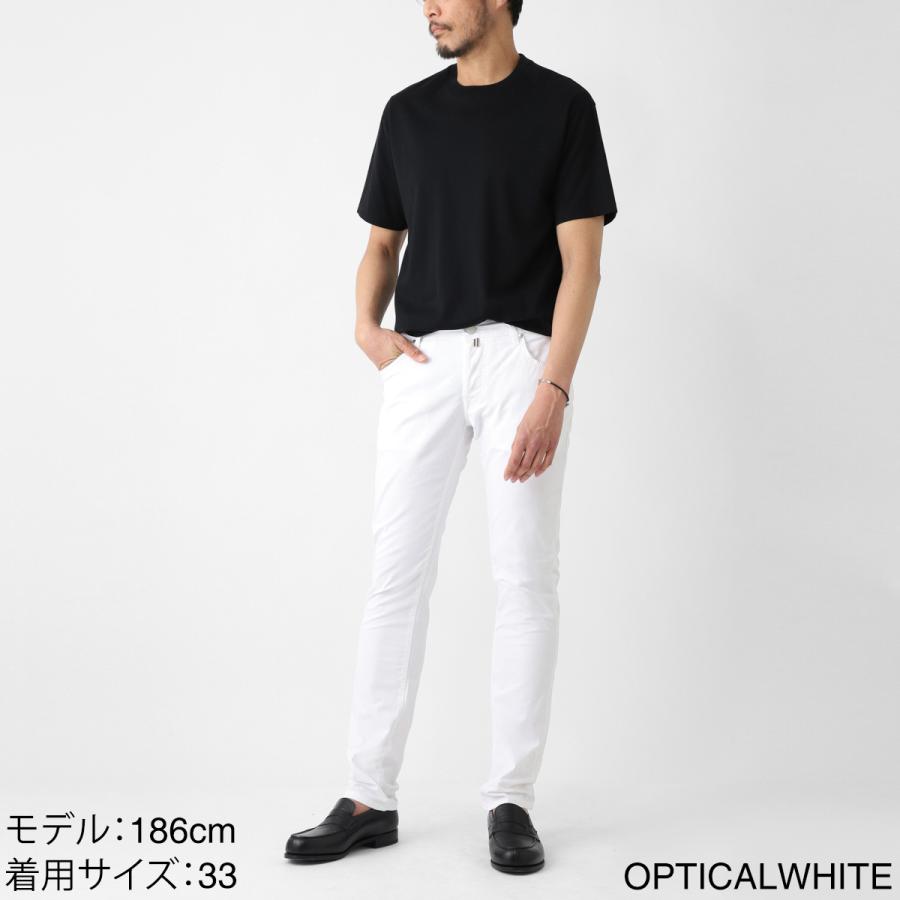 ヤコブコーエン JACOB COHEN コットンパンツ PANT 5 PKT SLIM FIT NICK ニック チノパン メンズ jum-qe006-s2544tr-a00-opticalwhiteの画像