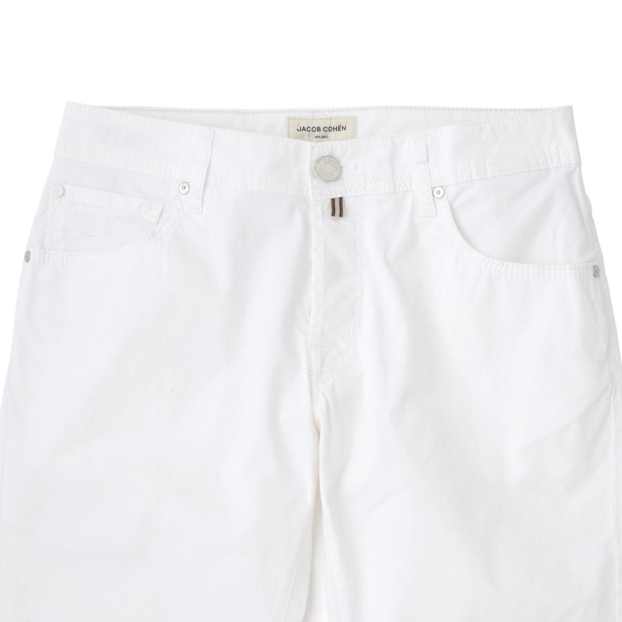 ヤコブコーエン JACOB COHEN コットンパンツ PANT 5 PKT SLIM FIT NICK ニック チノパン メンズ jum-qe006-s2544tr-a00-opticalwhiteの画像