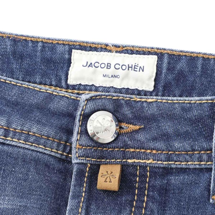 ヤコブコーエン JACOB COHEN ボタンフライジーンズ PANT 5 PKT SLIM FIT NICK ニック ブルー メンズ jum-qe006-s3736v2-200d-mediumblueの画像