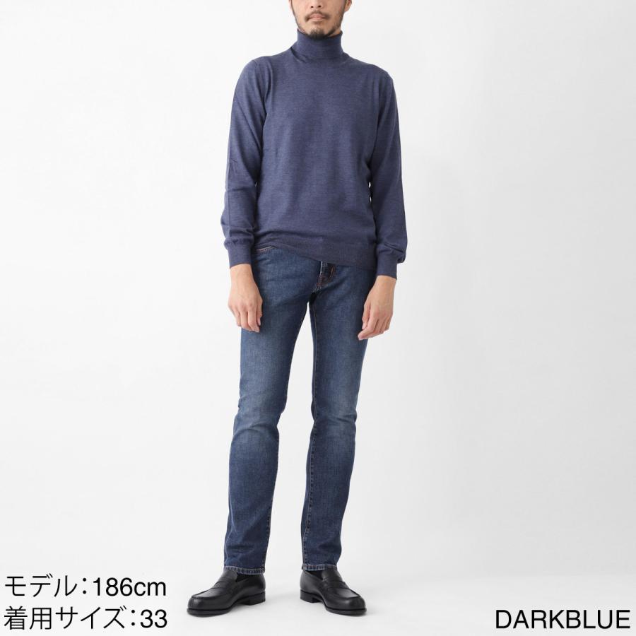 ヤコブコーエン JACOB COHEN ボタンフライジーンズ NICK SLIM FIT ブルー メンズ jum-qe006-s4213-100d-darkblue