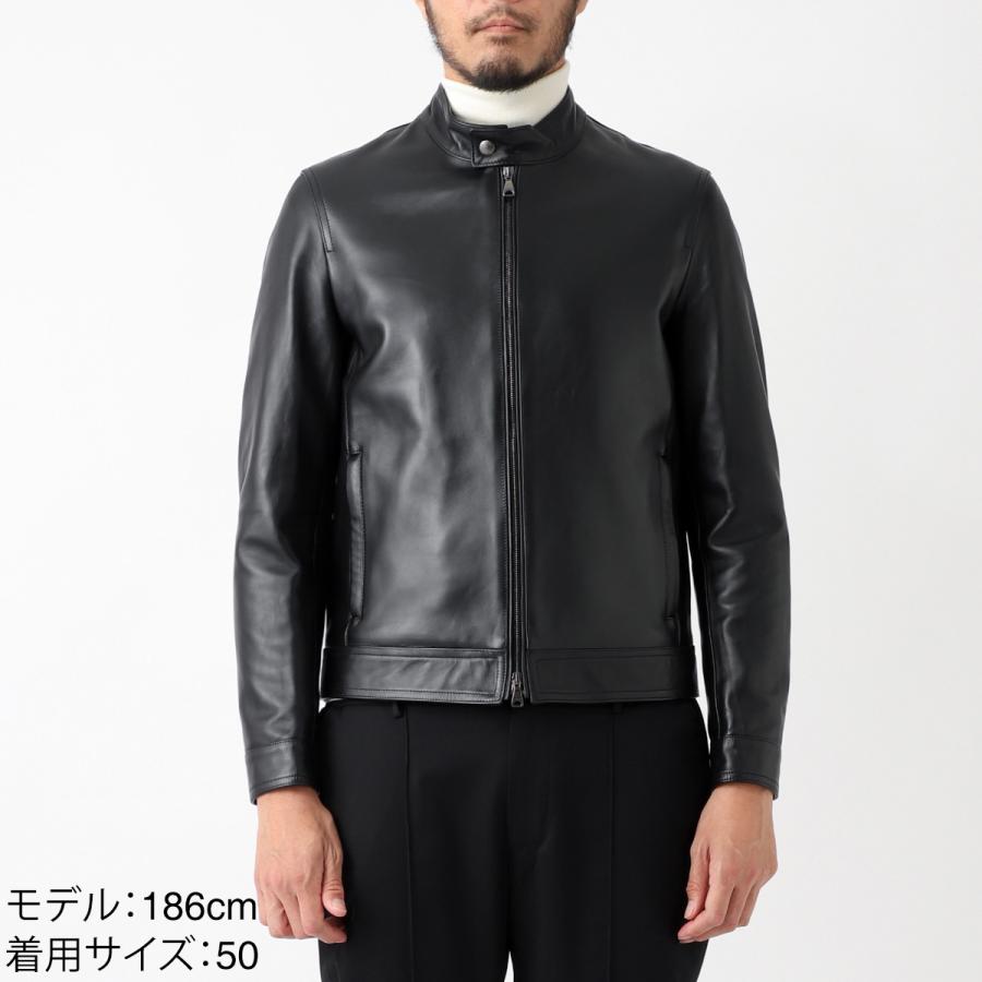 emmeti juri レザージャケット EMMETI - JURI ラムスキン ナッパレザー シングル ライダース