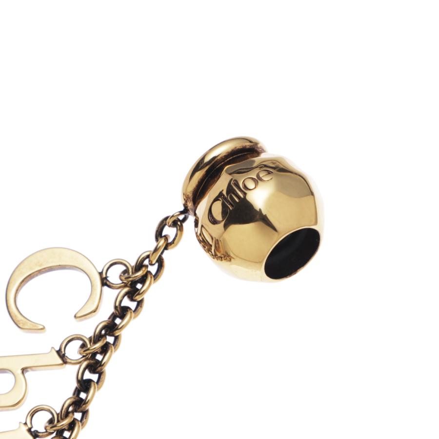 Chloe（クロエ） 訳あり バッグチャーム SPHERE LETTERS DICE BRACELET 