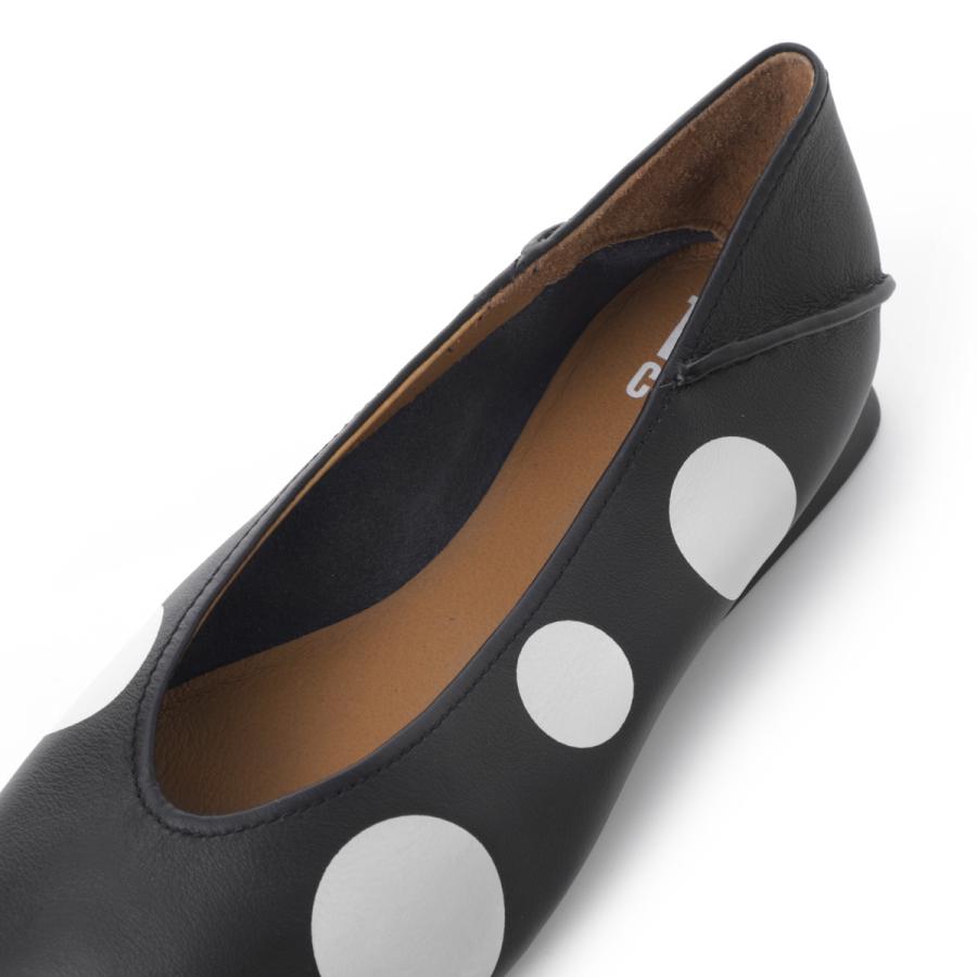 カンペール Camper バレエシューズ CASI MYLA ソフトレザー Vカット フラット バレエシューズ バブーシュ フラットシューズ 大きいサイズあり レディースの画像
