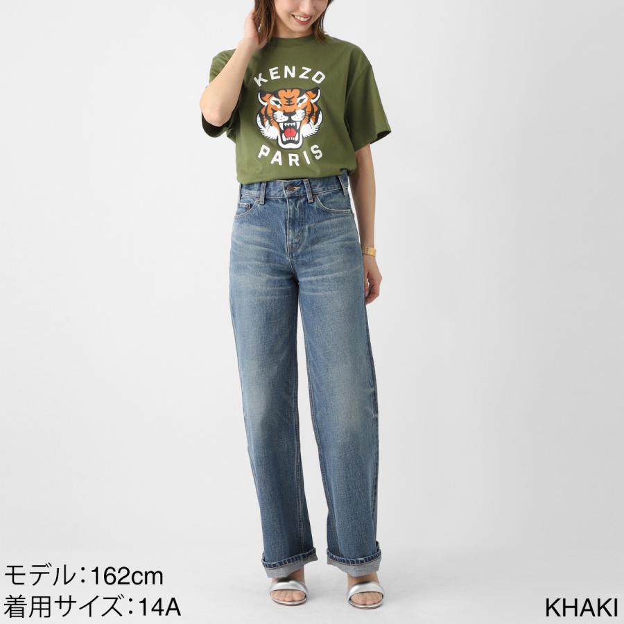 KENZO（ケンゾー） クルーネックTシャツ タイガーモチーフ プリント