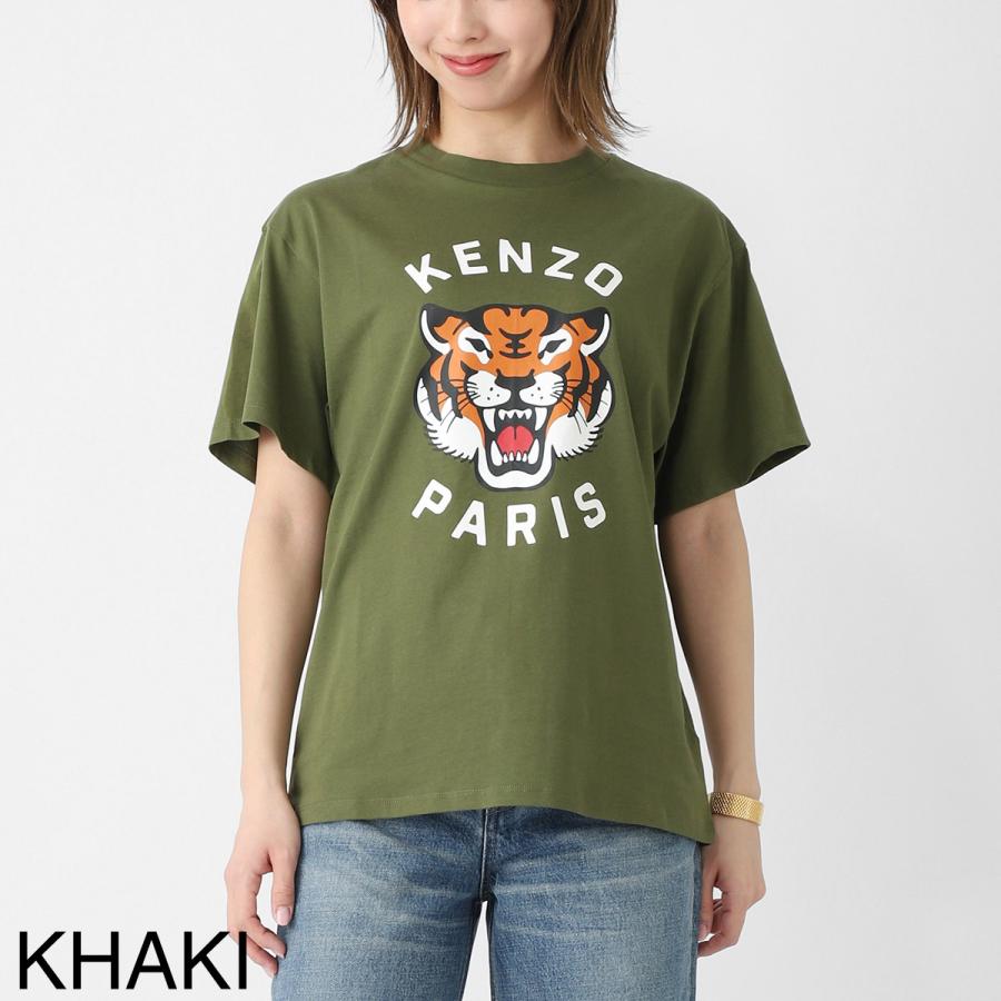 KENZO（ケンゾー） クルーネックTシャツ タイガーモチーフ プリント