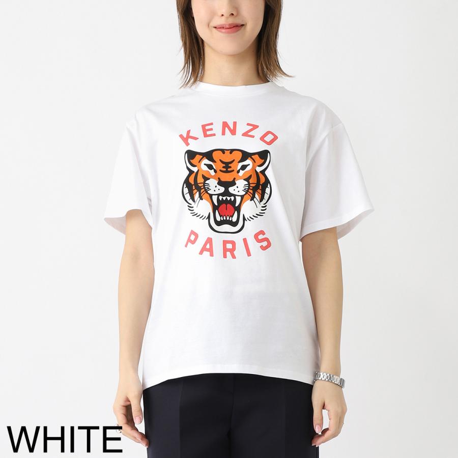 KENZO（ケンゾー） クルーネックTシャツ タイガーモチーフ プリント