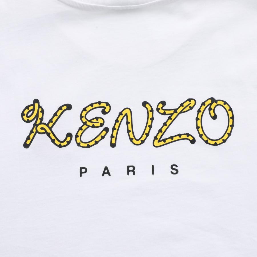 KENZO（ケンゾー） クルーネックTシャツ 刺繍タイガーモチーフ