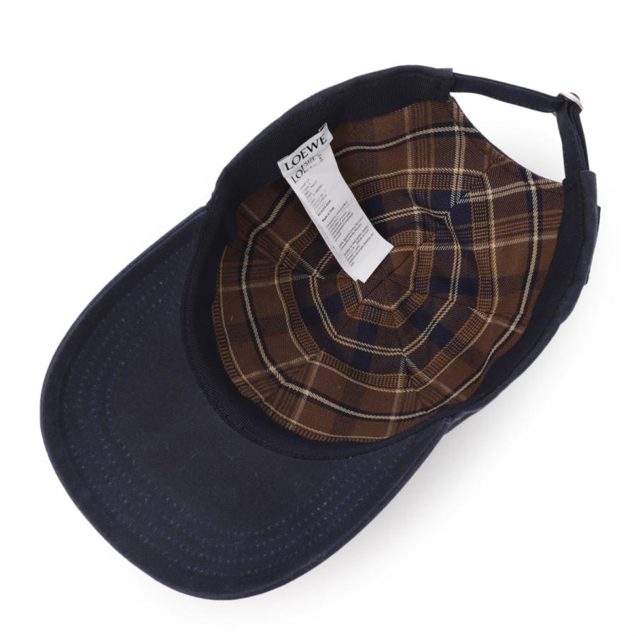 LOEWE（ロエベ） コットンキャップ 6パネルキャップ ブルー メンズ 
