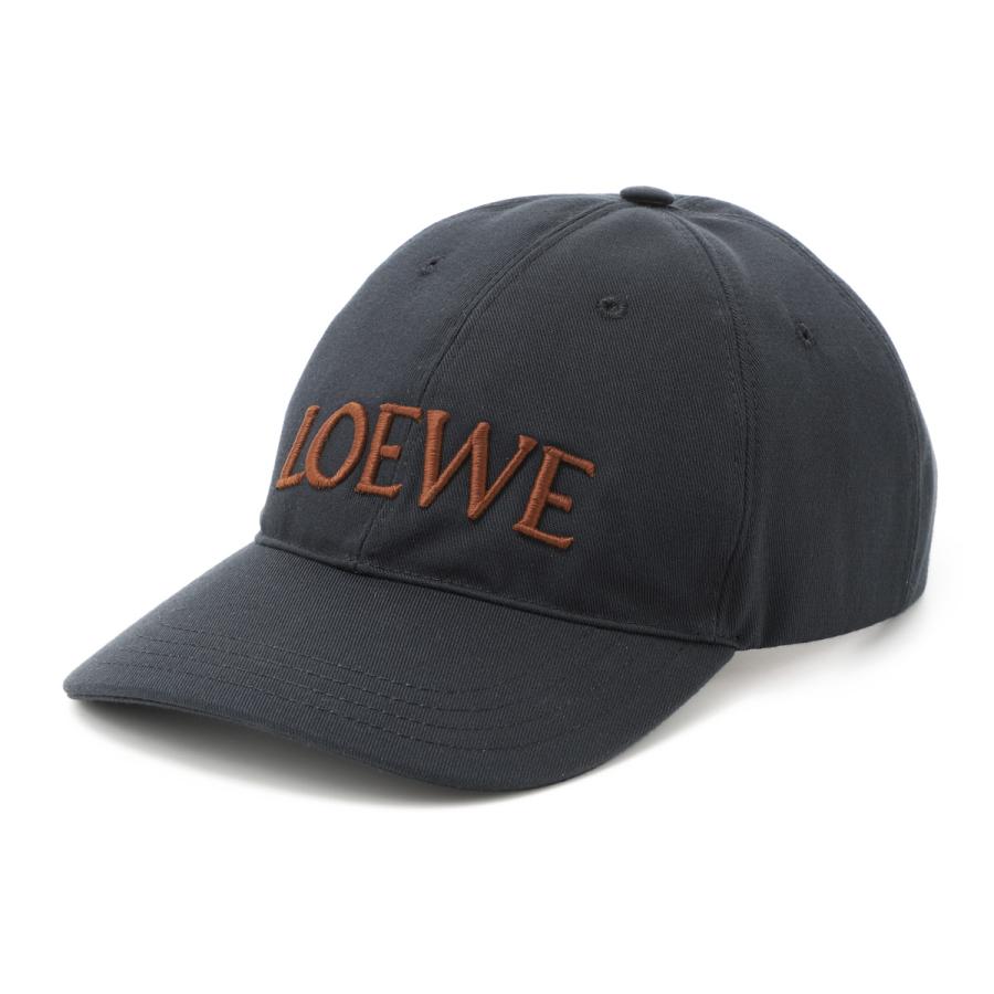 LOEWE（ロエベ） コットンキャップ LOEWE CAP 6パネルキャップ ブルー