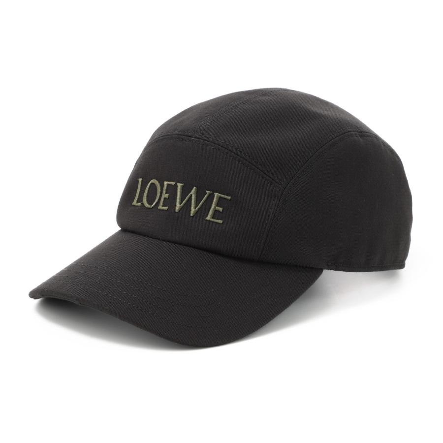 ロエベ LOEWE ジェットキャップ CAMP CAP 5パネルキャップ ブラック