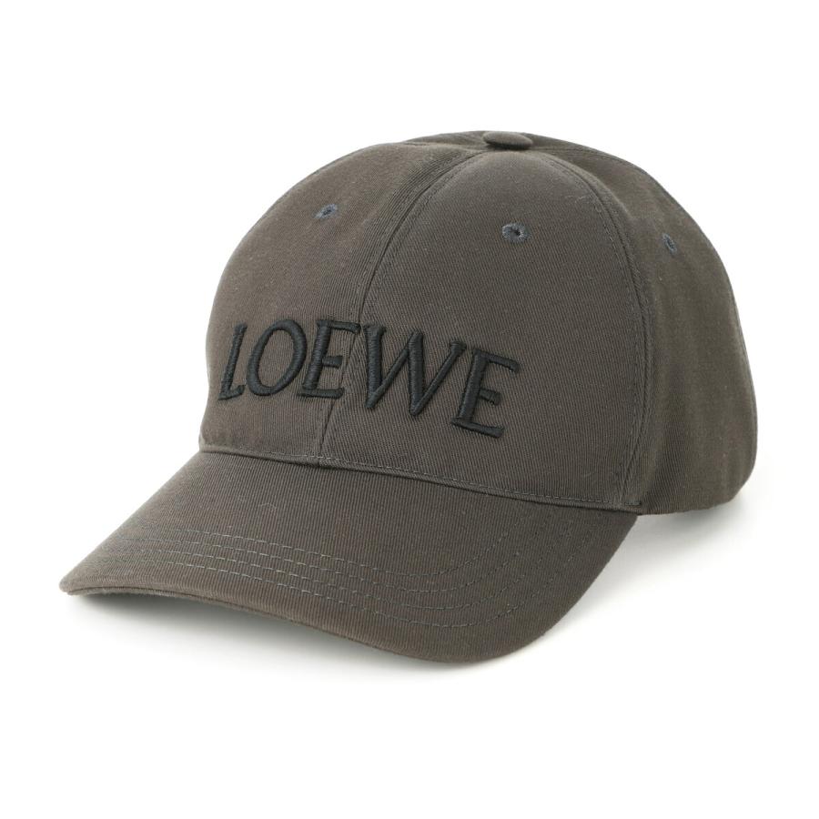 LOEWE ロエベ アナグラム ベースボールキャップ 帽子 ブラウン ブラック LOEWE（ロエベ） キャップ 帽子 ベースボール LOUIS WAIN LOEWE CAP