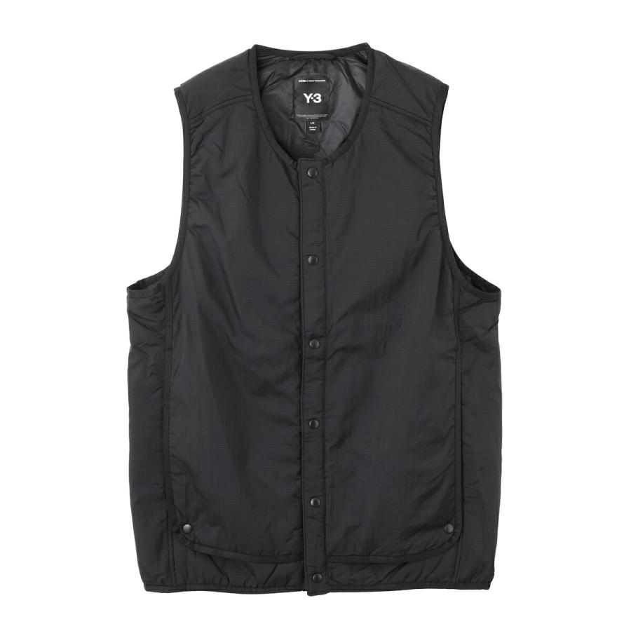trois 中綿ベスト Y-3 ワイスリー 中綿入り ベスト LINER VEST ブラック メンズ ka7491