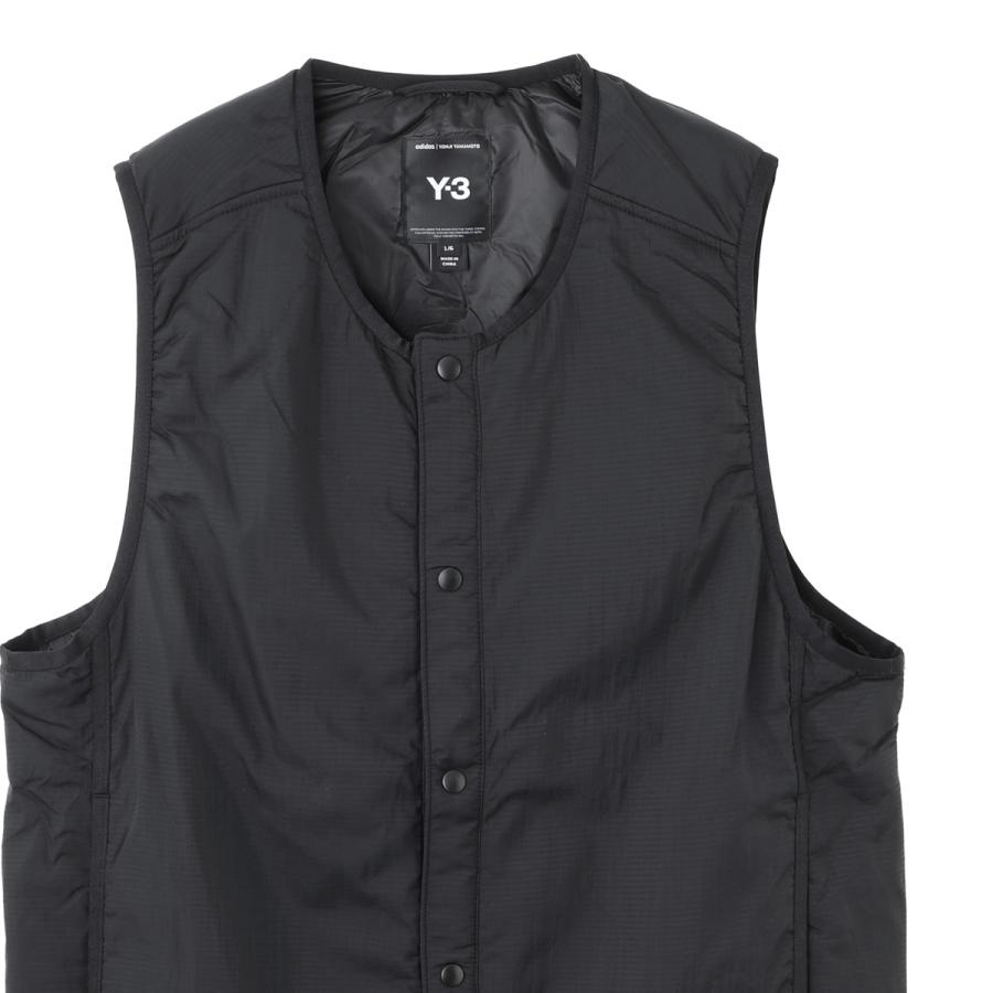 Y-3 アディダス　ダウンベスト Y-3 ワイスリー 中綿入り ベスト LINER VEST ブラック メンズ ka7491